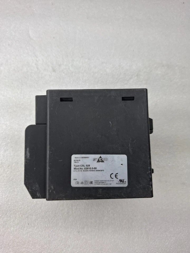 STEGO CSL 028 Fan Heater 02810.0-00 50/60Hz